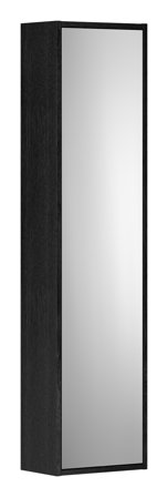 Gustavsberg GB71ACTC34TK Högskåp 135x33x20 cm Svart askfaner, Badrum