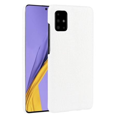 Croco Samsung Galaxy A71 skal - Vit Vit