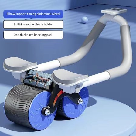 Plank Trainer Push Up Frisk bukhjul Automatisk rebound magmuskelträning Hushållsmodell Ab Roller