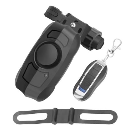 Cykel Stöldskyddslarm USB Laddning Trådlös fjärrkontroll Vibrationssäkerhetsklocka as show
