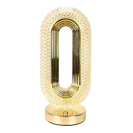 Kevyt ylellinen kristallipöytävalaisin, makuuhuoneen korkeatasoinen yöpöytävalaisin, koristeellinen raidepöytävalaisin, luova olohuoneen 