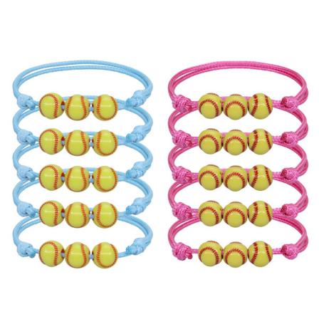 10 stycken Inspirerande Sportboll Armband Sport Jul