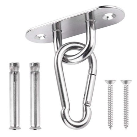 Takkrok, 450 kg kapasitet, kraftig tak- og veggmontert krok 3