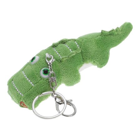 Sød Plys Vedhæng Krokodille Form Taske Charm Til Rygsæk Daglig Brug 1 Stk (LGL)