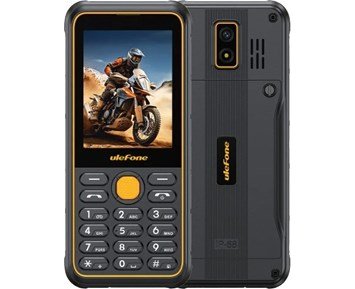 Ulefone-Armor Mini 4 64+128MB Black-Enkel og holdbar trykknappstelefon for arbeid og fritid-Phones-Ulefone mobiltelefon