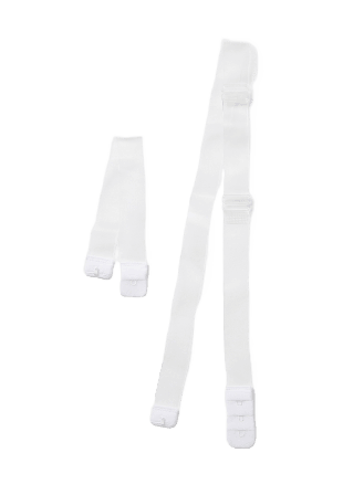 Å WOMAN Transparenta bh-band för lågt skuren rygg, 1 par Tillbehör Transparant ONESIZE