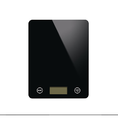 Kjøkkenvekt, Tara, Væskeskala, Ultra-fin, Klassisk Bla