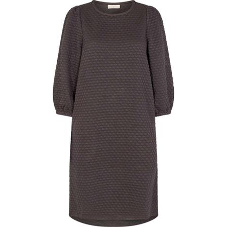 Freequent, Fqbubble dress black Zwart, Dames, Maat:XL,elastisch