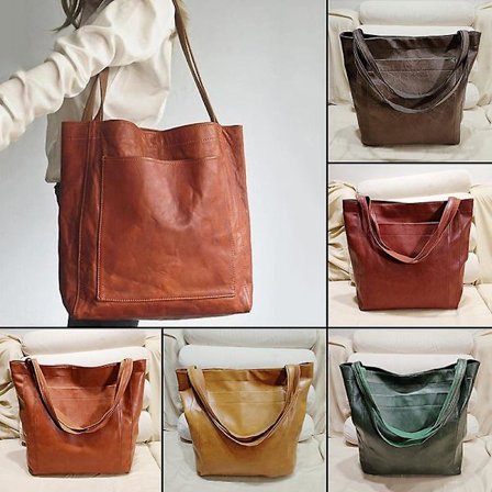 Dam Höst Vinter Canvas Väska Axelremsväska Crossbody Messenger Bag Stor Handväska Tote