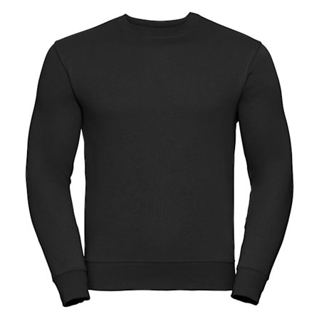 Russell Herr Authentic Sweatshirt (Smalare Passform) S Svart