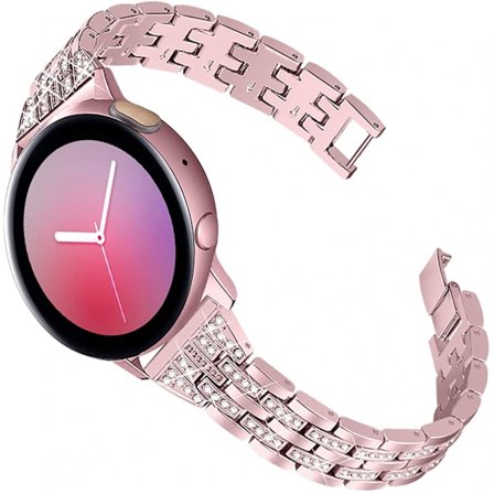 AVEKI Damklockor Tjejer Snygga Band Kompatibla med Galaxy Watch Active(40mm)/Active2(40mm)(44mm)/Galaxy Watch3(41mm)/Galaxy Watch 42mm/Garmin 