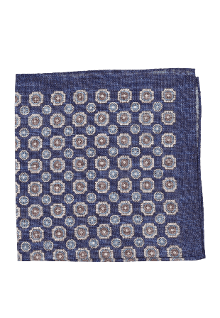 Amanda Christensen Pocket Square Accessoarer Herr Blå ONESIZE