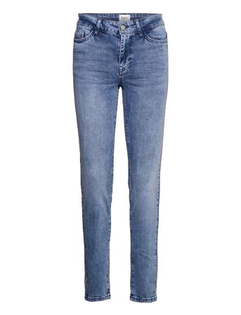 Mollysz Mw Slim Jeans Slimmade Jeans Blå Saint Tropez