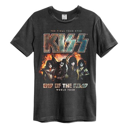 Amplified Unisex Vuxen End Of The Road Kiss T-shirt M Kol