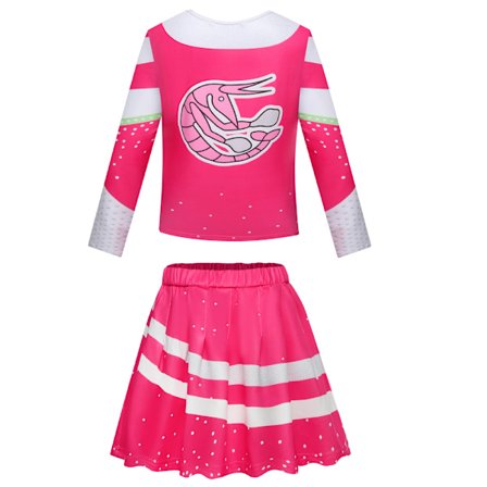 Zombies 3 kostume til børn piger cheerleader outfit