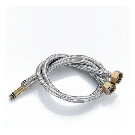 2 st 60 cm rostfri slang handfatsvatteninlopp spetsslang A