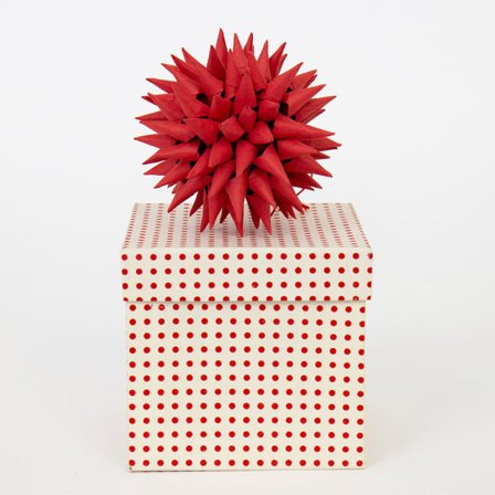 A World of Craft Julhänge Kotte, Röd Julgranspynt ONESIZE