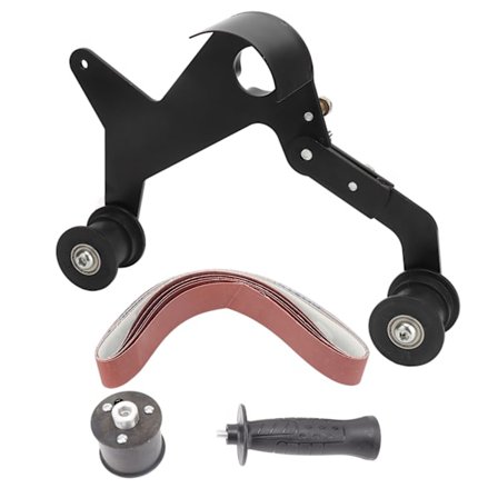 Mini Båndsliber DIY Polermaskine Rustfrit Stålrørs Polerer M14 Værktøj