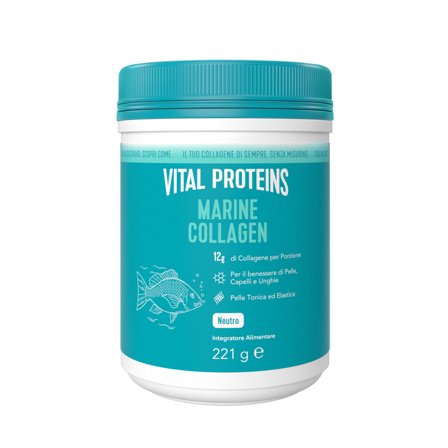 Vital Proteins Integratori Alimentari Marine Collagen 221g - Integratore Corpo e Detox