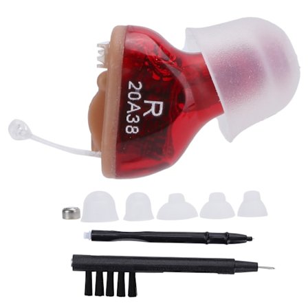 Djup Öra Hörapparat Hörlurar Trådlösa In-Ear Hörlurar Ljudförstärkare Hörsnäcka (Höger öra)