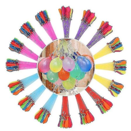 592 stk. vandballoner sæt øjeblikkelig vandfyld balloner selvforseglende balloner til pool party UJZ