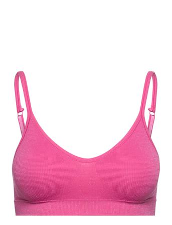 Lucia Bra Top Waffle Lingerie Bras & Tops Soft Bras Tank Top Bras Rosa Missya