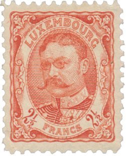 Luxembourg 1906 - MICHEL 82 - Ubrugt