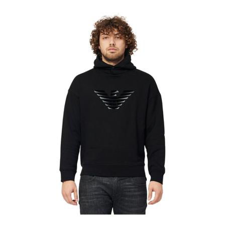 Emporio Armani Hoodies svart, Herr, Herr, Storlek: M