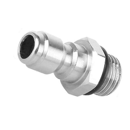 1/4'' Snabbkopplingskontakt, 14mm hane till 1/4 tum snabbkopplingsadapter Högtryckstvätt Spruta Snöskum Lanflaska Anslutningsdelar Stai