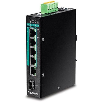 TRENDnet TI-PG541 - switch - 5 porter - TAA-samsvar