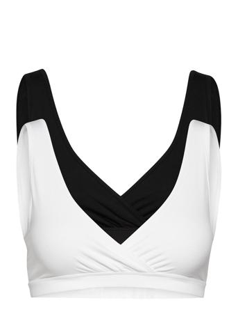 Bra Nursing Wrap Top Co 2 P Lingerie Bras & Tops Maternity Bras Valkoinen Lindex