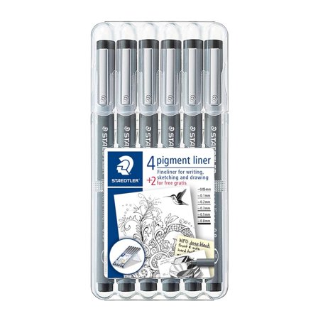 Staedtler Pigment Liner 6-set