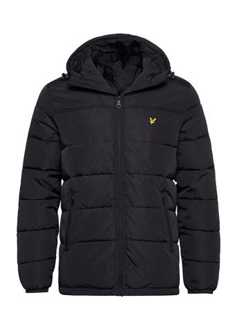 Wadded Jacket Vuorillinen Takki Topattu Takki Musta Lyle & Scott