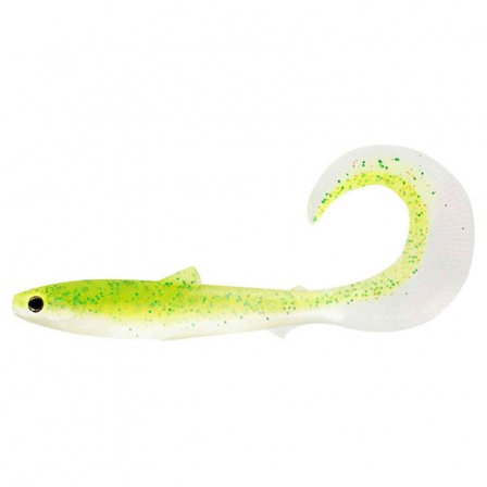 Westin BullTeez Curltail 8cm 3g (3pcs) - Sparkling Chartreuse