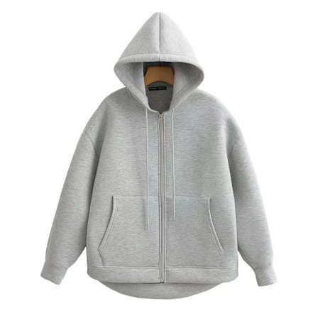 Zip Up Hættetrøjer Kvinder Efterår Hættetrøje Dame Langærmet Oversized Dame Sweatshirts Zip Hættetrøje Dame Jakker