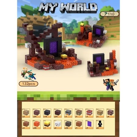 My Magnetic World Magneettilelusetin rakennuspalikat - T110 - Alamaailman tutkimus