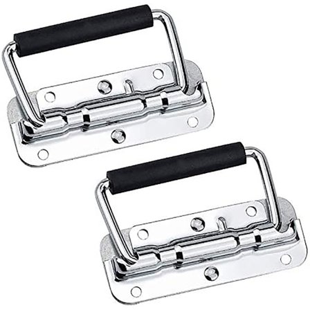 2 stk. Serie 304 rustfrit stål fjederhåndtag prop boks boks