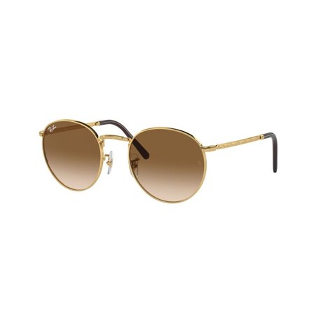 Ray-Ban New Round -Aurinkolasit - Gold Round - Ray-Ban RB3637 001/51 5021