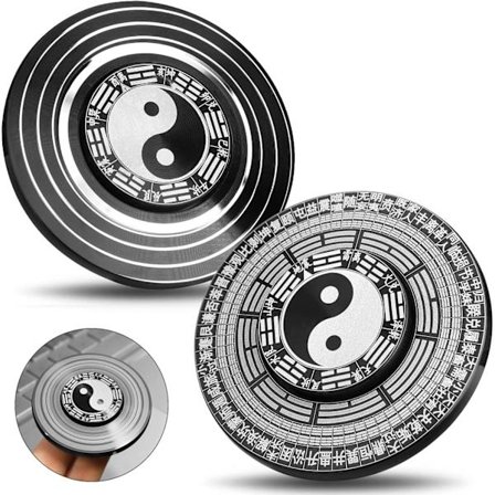 RYI-Cool Zodiac Fidget -sormihyrrä Tai Chi Spiner lapsille ja aikuisille - Sensorinen kädessä pidettävä