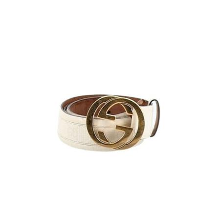 Gucci Vintage Pre-owned Ceinture , Wit , Dames , Maat: ONE Size Vintage Sieraden
