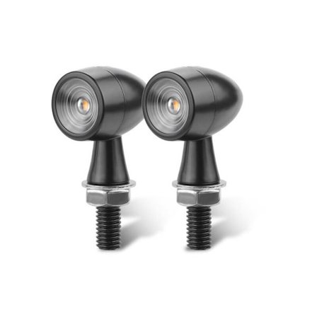 Motorsykkel LED blinklys, 12V 2 stk motorsykkelindikatorer