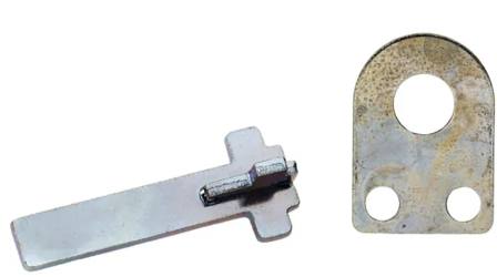 ASSA 468436800057 Vredmedbringare förzinkad 63 mm, Dörrar