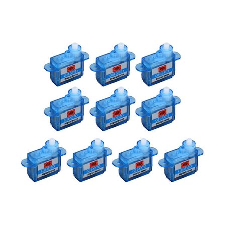 10 stk -S37D 3.7G Digital Servo Miniatyr Servo for RC Fly Trex 250 Helikopter Båt Bil