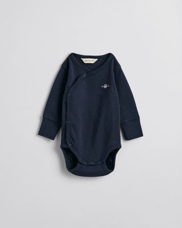 GANT Kinder Langarm Body (80) Marineblau