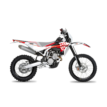 Kit de Adhesivos Blackbird Dream 4 Blanco-Rojo-Negro - Husqvarna TE 510 2008-2010