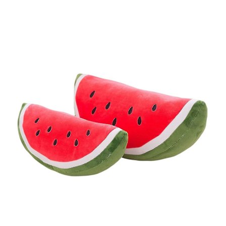 Söt vattenmelon kramande kudde bekväm och handkänsla present till julfödelsedag