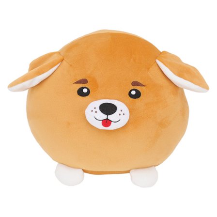 25 cm blød, strækbar, sød hunde plys pude, udstoppet legetøj til soveværelse, stue, kontor
