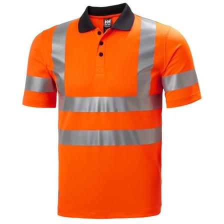 Helly Hansen Workwear Addvis Polo Pikéskjorte varsel, oransje, stretch-refleks Varsel, Oransje, Klær