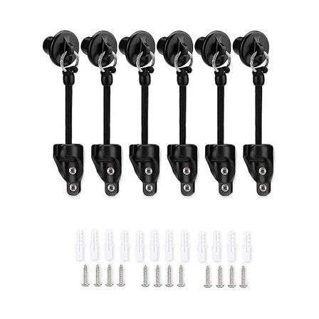 Uppgraderat Bungee Kit och Ändstycke Utomhus Rullgardin Ersättningsdel Skugga Fästen Elastisk W