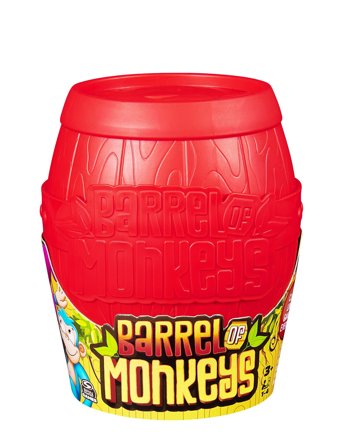 Barrel Of Monkeys Red Spinmaster Games
